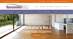 Desktop Screenshot of floorsanderstrade.com.au